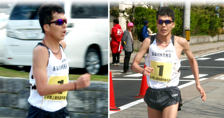 第94回日本選手権　50km競歩　山﨑勇喜選手