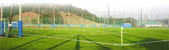 神奈川大学の湘南ひらつかキャンパス サッカー場