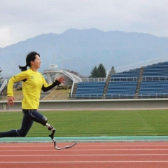 山形障がい者スポーツ交流会にて