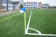 新潟県、JAPANサッカーカレッジの人工芝ピッチを改修