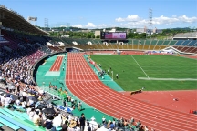 アジア陸上選手権 が神戸総合運動公園ユニバー記念競技場で開催