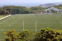 神奈川県の某大学に全面ロングパイル人工芝のラグビー場が誕生