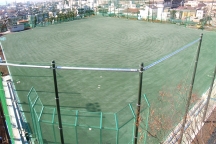 多目的機能を兼ね備えたグリーンサンドSのスポーツ広場 誕生