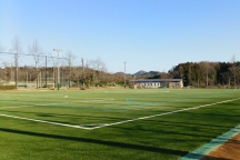 香寺総合公園スポーツセンターに人工芝サッカーグラウンド誕生