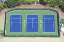 中京大学 名古屋キャンパス テニスコート3面をハードコートへ改修