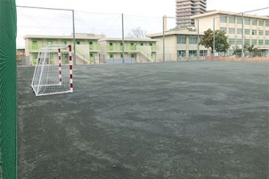 名古屋市立山田高校のグラウンドを拡張・復旧整備