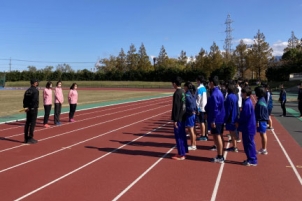 鳥取県米子市 どらドラパーク米子陸上競技場で陸上教室開催