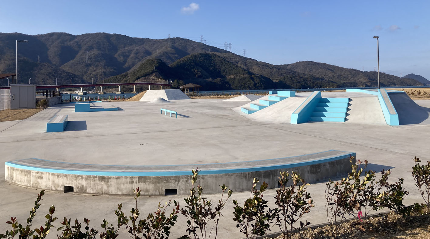 成海緑地スケートパーク01