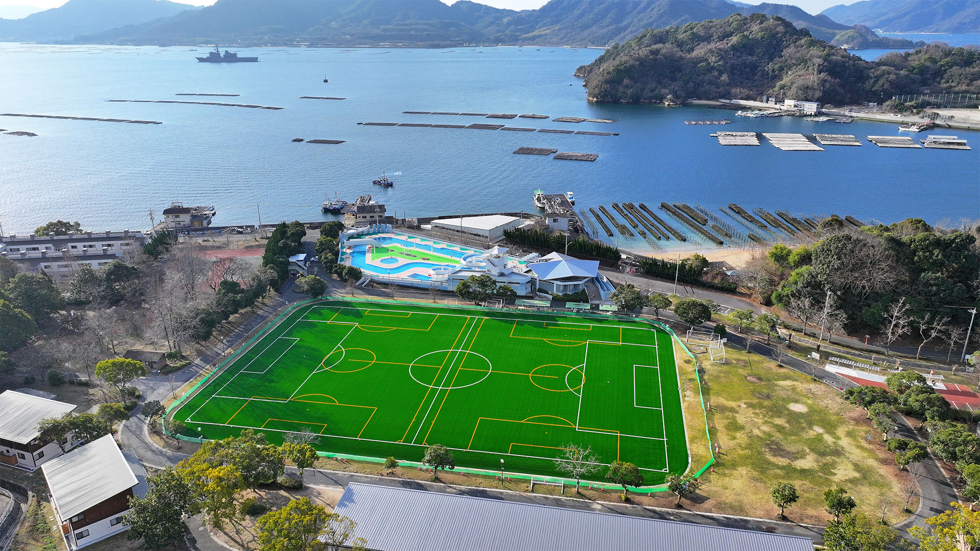 広島市 似島臨海公園人工芝グラウンド