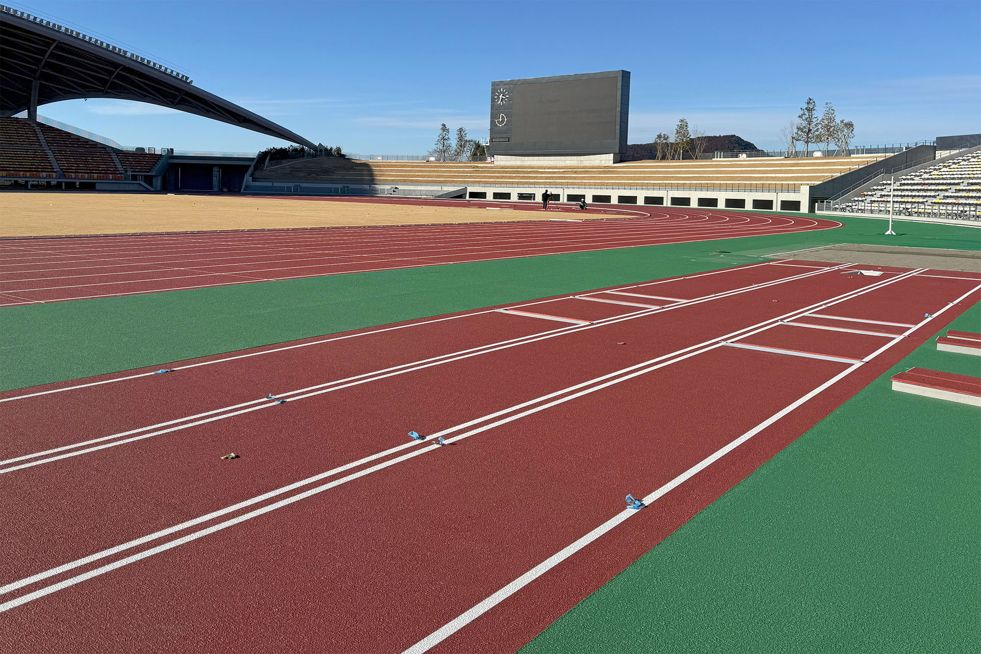 宮崎県山之口陸上競技場　KUROKIRI STADIUM