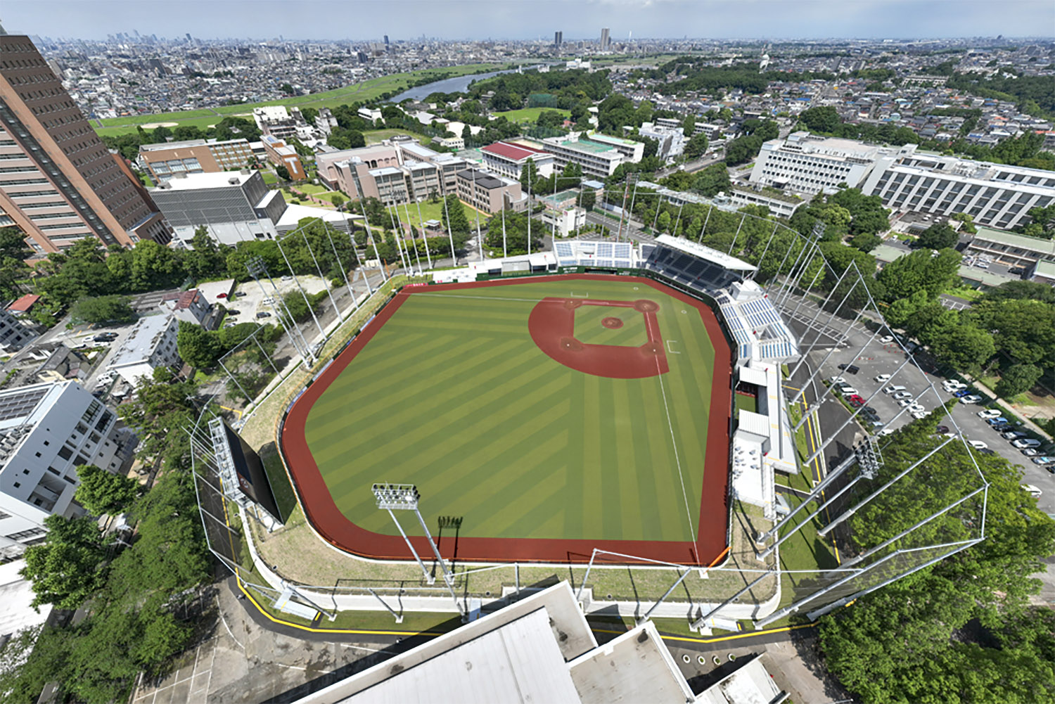 市川市 国府台スタジアム