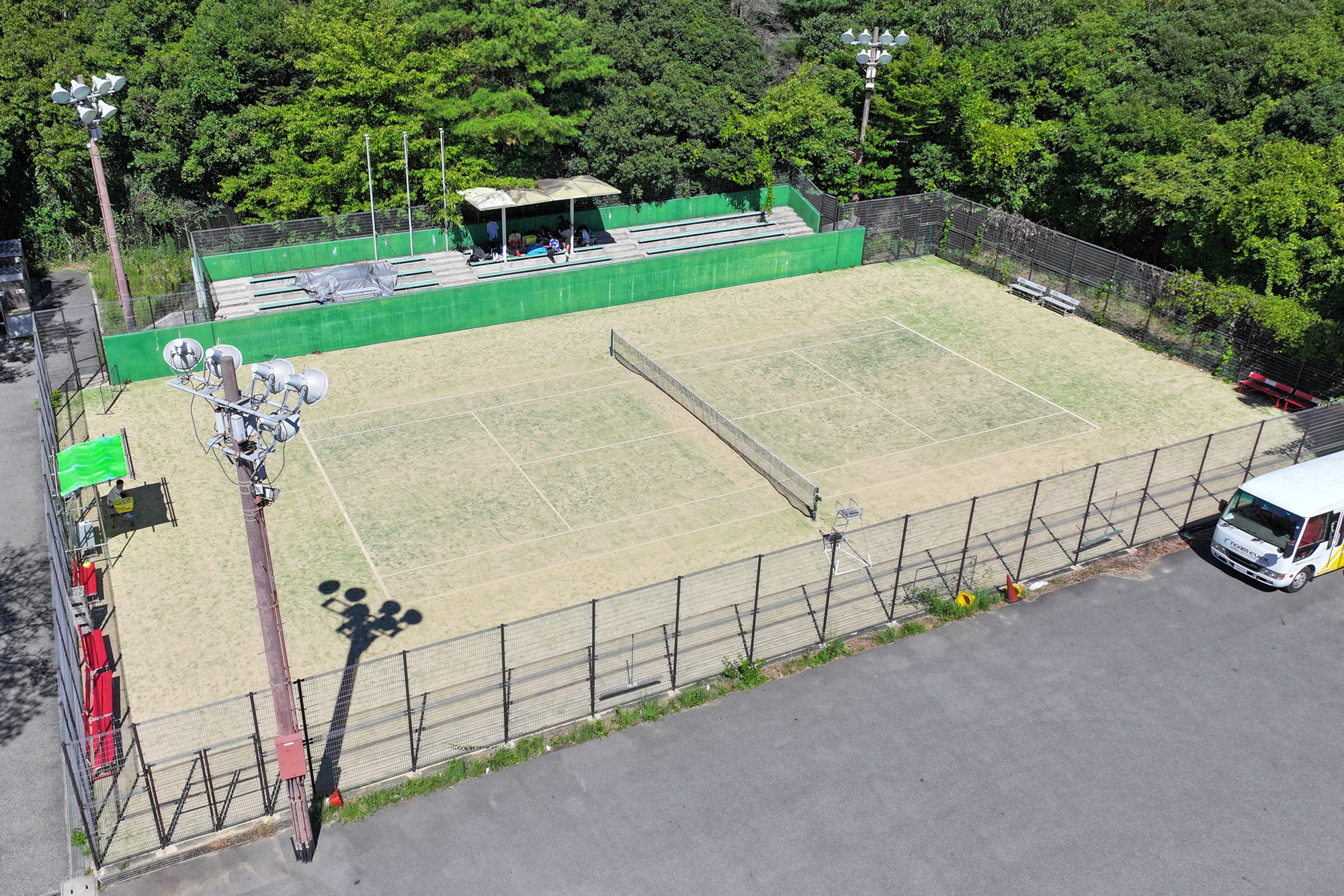 神戸弘陵学園高等学校_テニスコート