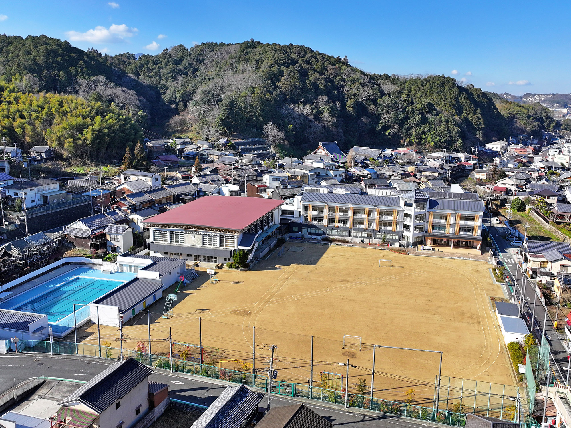 奈良県_下市町立_下市あきつ学園_グラウンド