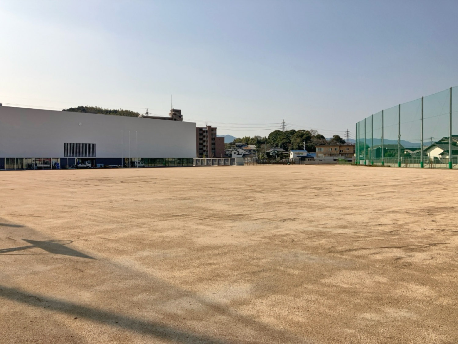 福岡市西区 周船寺中学校グラウンド