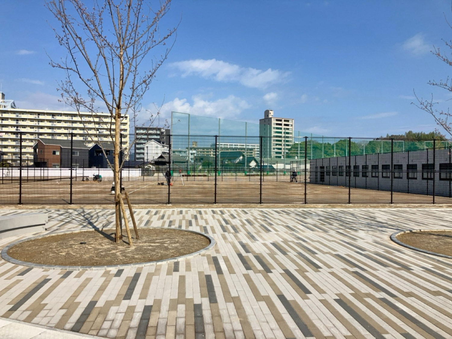 福岡市西区 周船寺中学校グラウンド