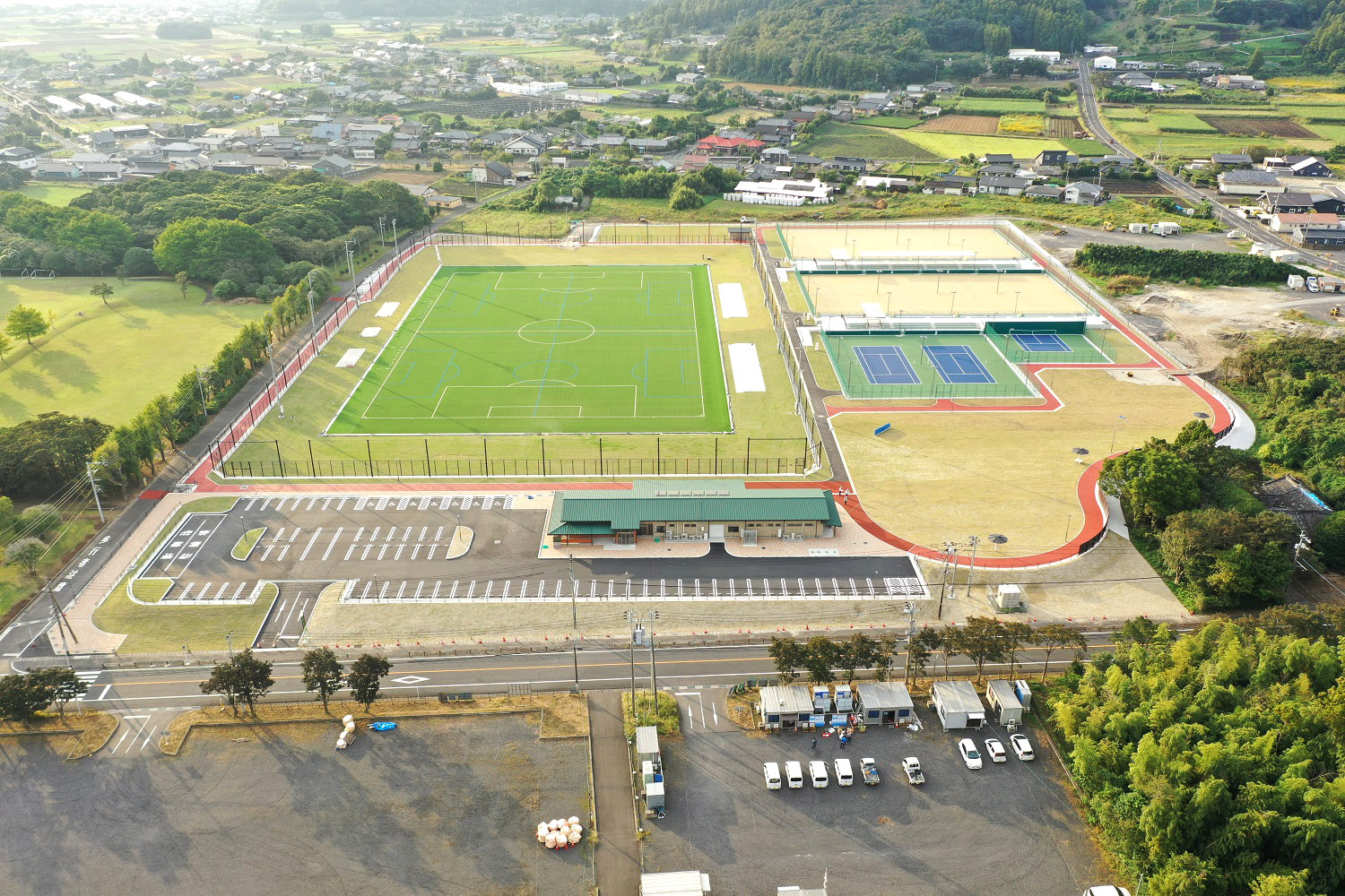 鹿児島県鹿屋市に初の専用サッカー場オープン