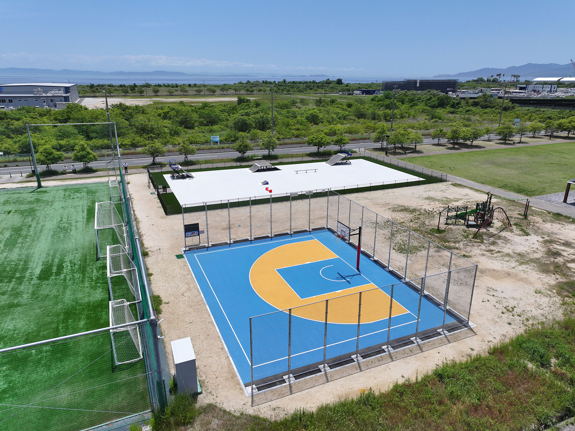 淡路市スポーツパーク3×3コート