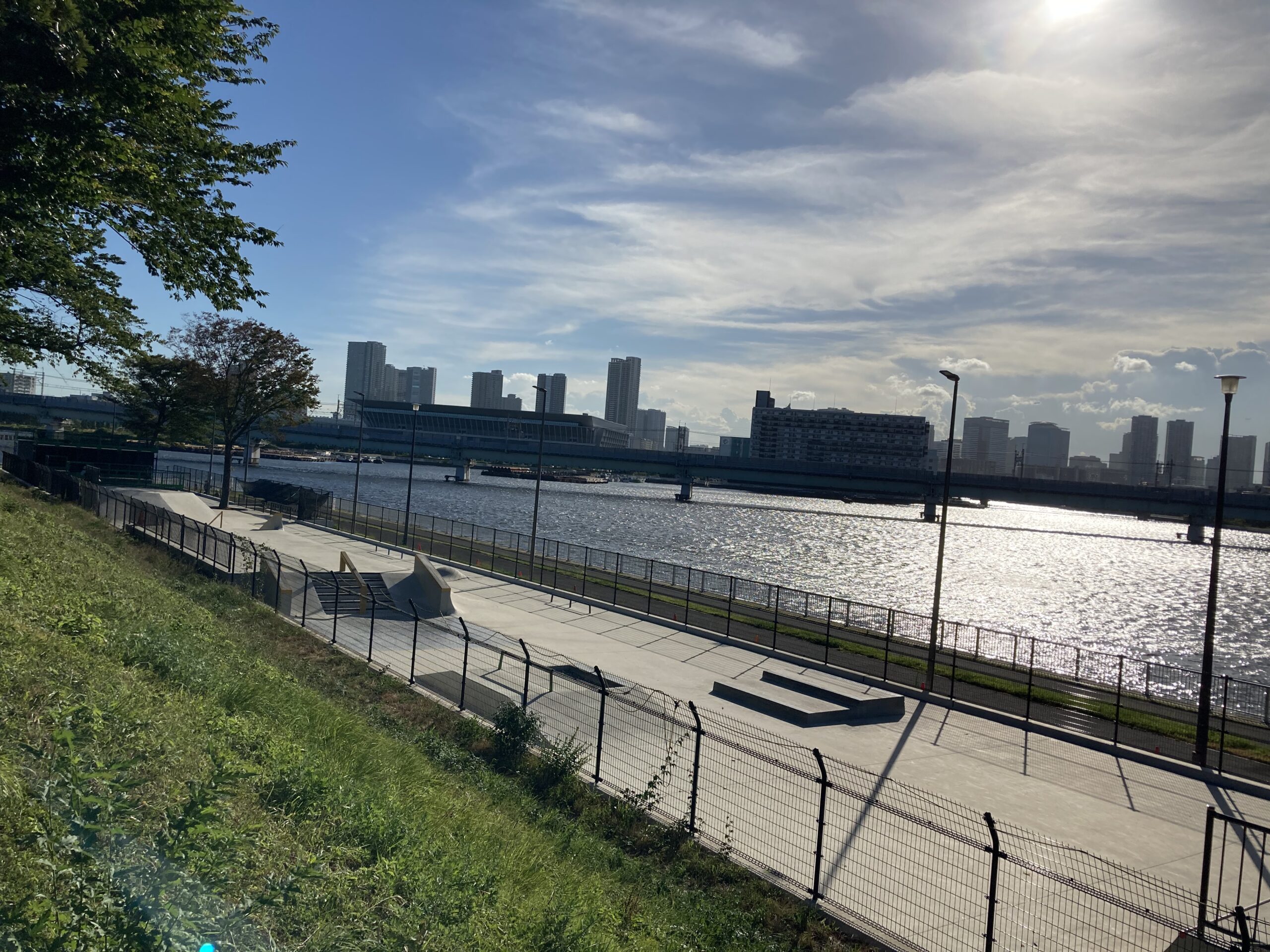江東区/夢の島スケートボードパーク