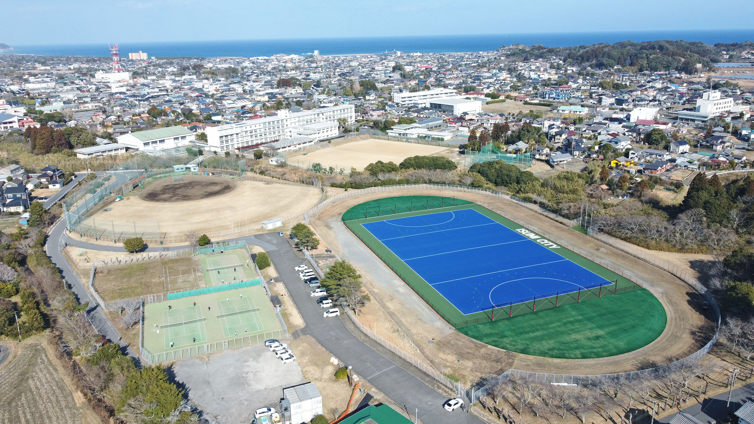 いすみ市 大原グラウンドホッケー場