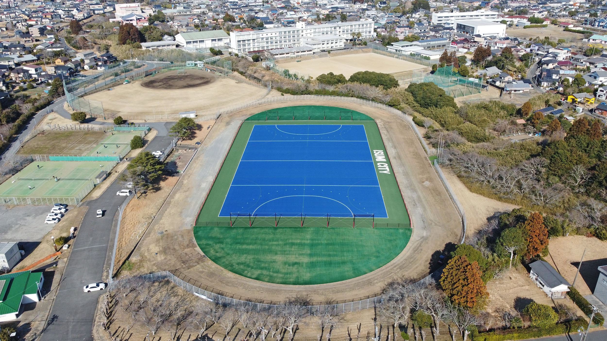 いすみ市 大原グラウンドホッケー場